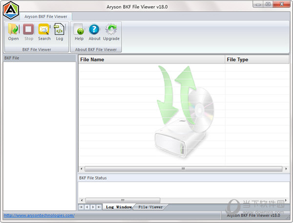 Aryson BKF File Viewer