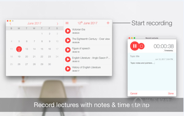 Record Lectures Mac版