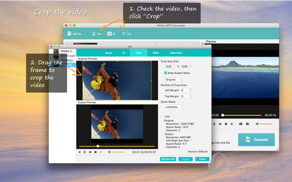 4Video MTS Converter Mac版