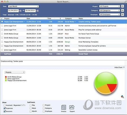 OfficeTime Mac版