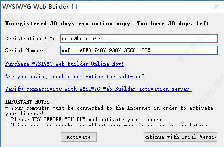 WYSIWYG Web Builder