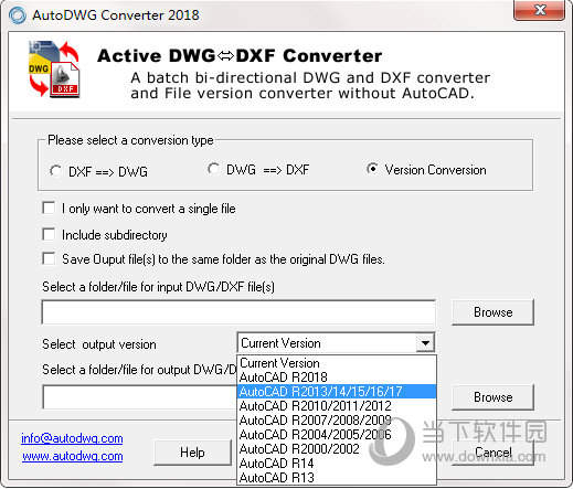 AutoDWG DWG DXF Converter
