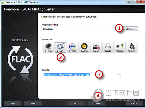 Freemore FLAC to MP3 Converter