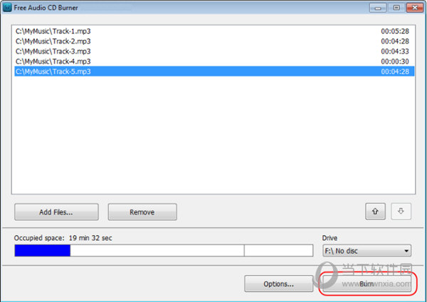 Free Audio CD Burner