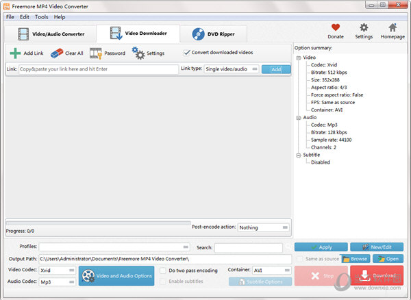Freemore MP4 Video Converter