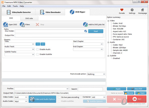 Freemore MP4 Video Converter