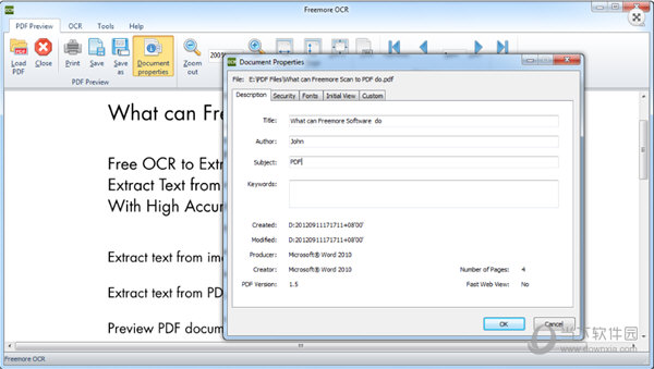 Freemore OCR