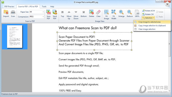 Freemore Scan to PDF