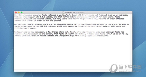 Plain Text Editor Mac版