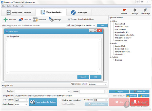 Freemore Video to MP3 Converter