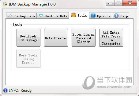 IDM Backup Manager