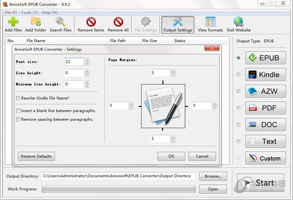 AniceSoft EPUB Converter