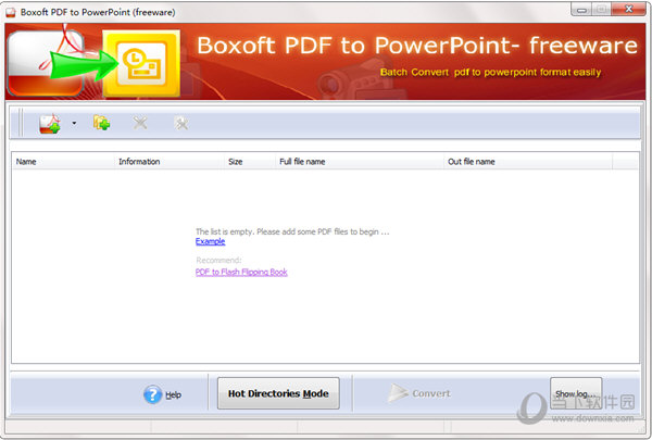 Boxoft PDF to PowerPoint