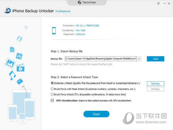 iPhone Backup Unlocker