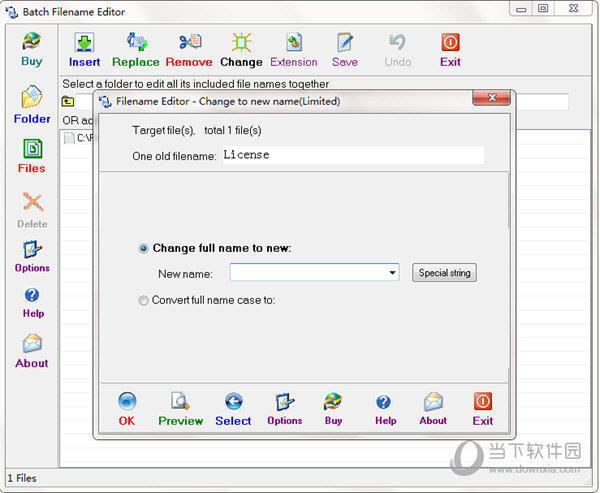 Batch Filename Editor