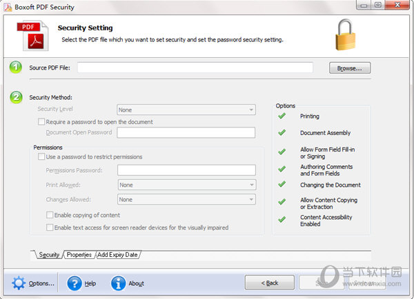 Boxoft PDF Security