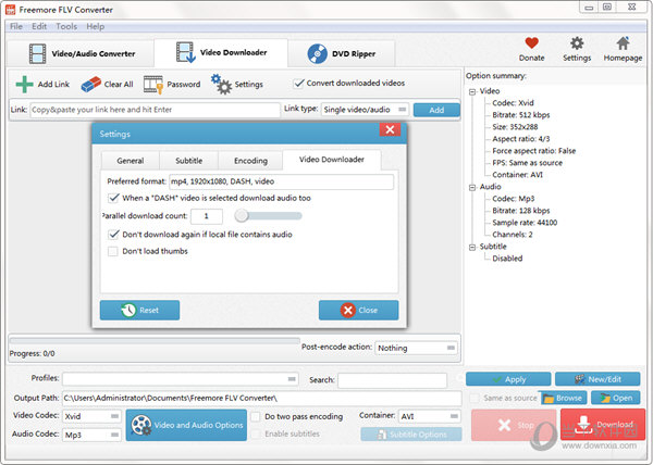 Freemore FLV Converter