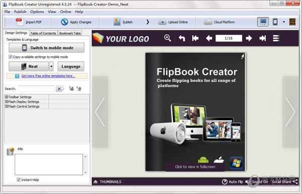 Boxoft Page Flip PDF