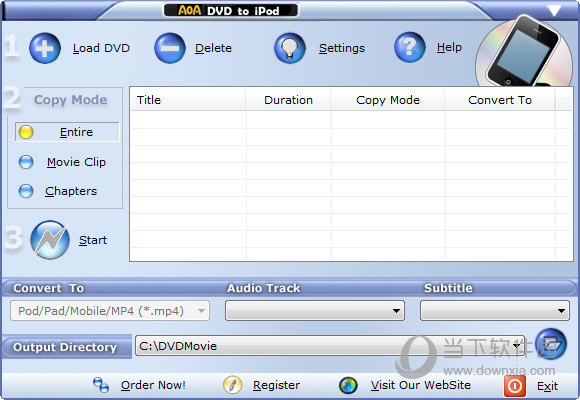 AoA DVD to iPod Converter