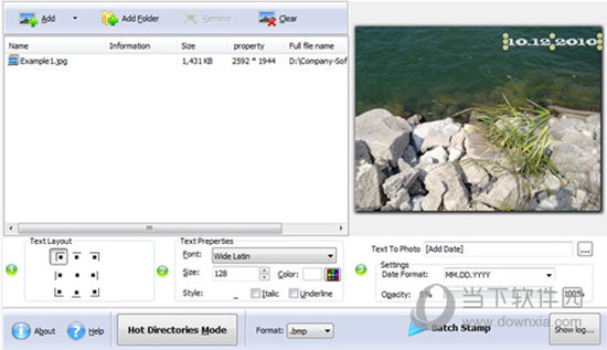 Boxoft Batch TimeStamp to Photo