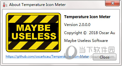 Temperature Icon Meter