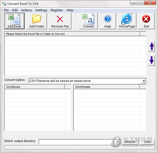 Convert Excel to CSV