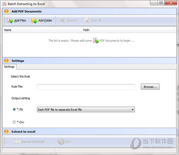 Boxoft PDF to Excel