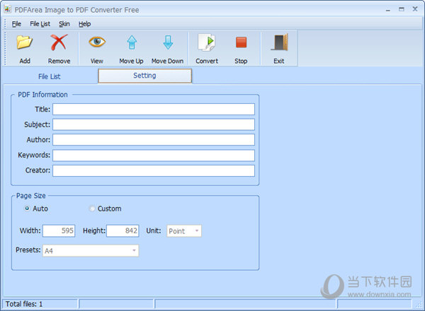 PDFArea Image to PDF Converter