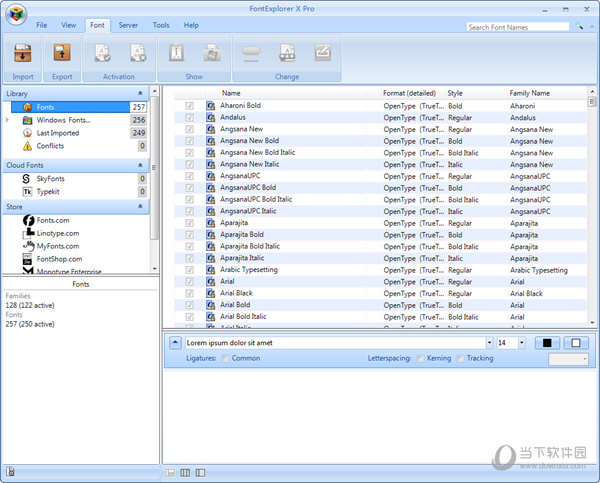 FontExplorer X Pro
