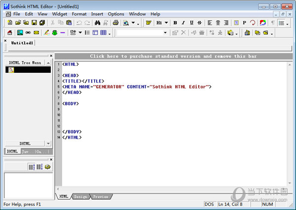 Sothink HTML Editor