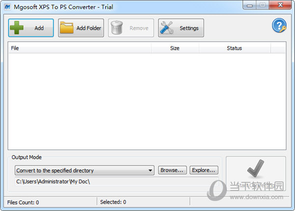Mgosoft XPS To PS Converter