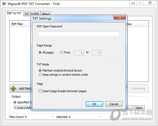 Mgosoft PDF Text Converter