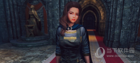 上古卷轴5天际Belle公主风格女性随从MOD