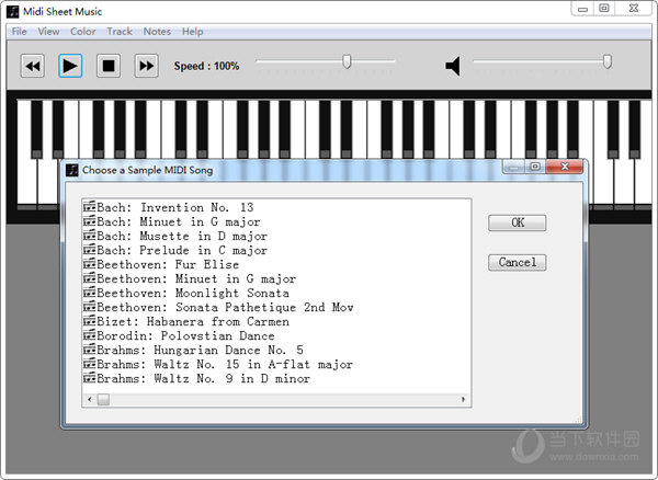 Midi Sheet Music
