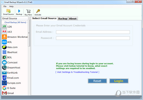 Email Backup Wizard
