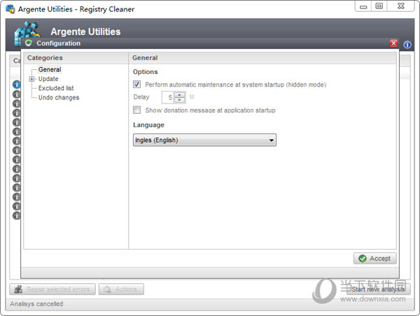 Argente Registry Cleaner
