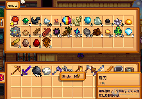 星露谷物语箱子物品分类MOD