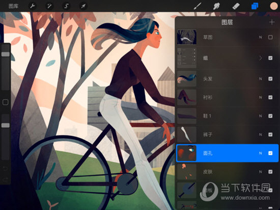procreate背景不覆盖图,procreate背景 procreate(大师级画板ipad版) v4.1.4 ipad版