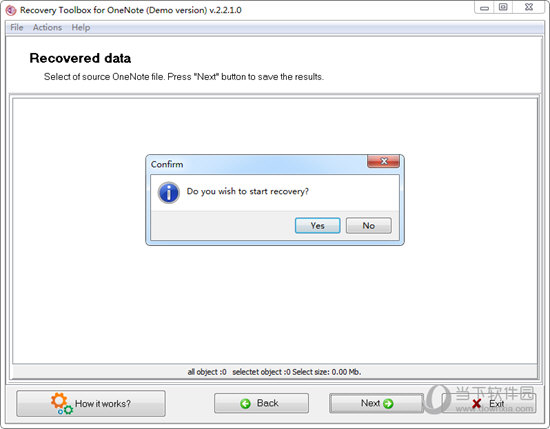 Recovery Toolbox for OneNote