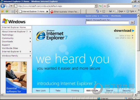Internet Explorer 7