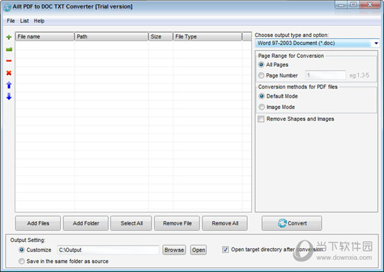 Ailt PDF to DOC TXT Converter