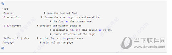 PostScript
