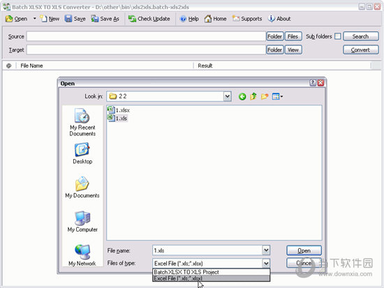 Batch XLS AND XLSX Converter