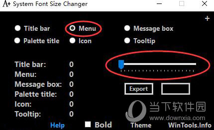 System Font Size Changer