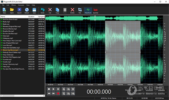 Program4Pc DJ Audio Editor