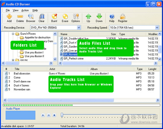Abyssmedia Audio CD Burner