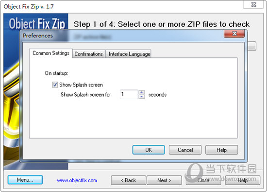 Object Fix Zip