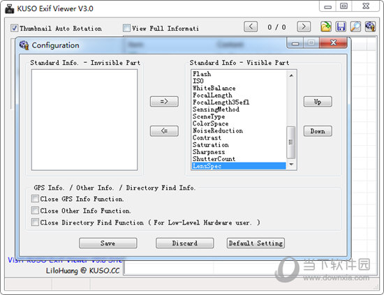 KUSO Exif Viewer