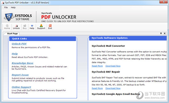 systools pdf unlocker 3.1