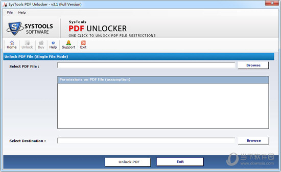 SysTools PDF Unlocker